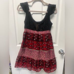 Vintage Free People Boho Crochet Dress 4